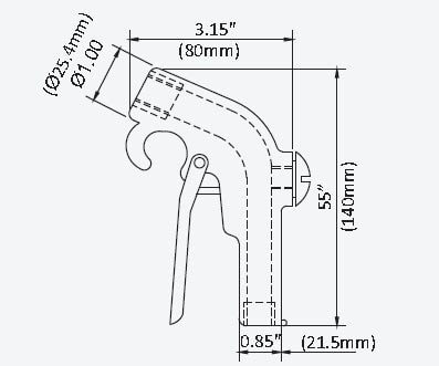 Easy Grip Safety Gun, Safety Air Blowoff Guns, Blowoff Gun, Nex Flow™, Compressed Air